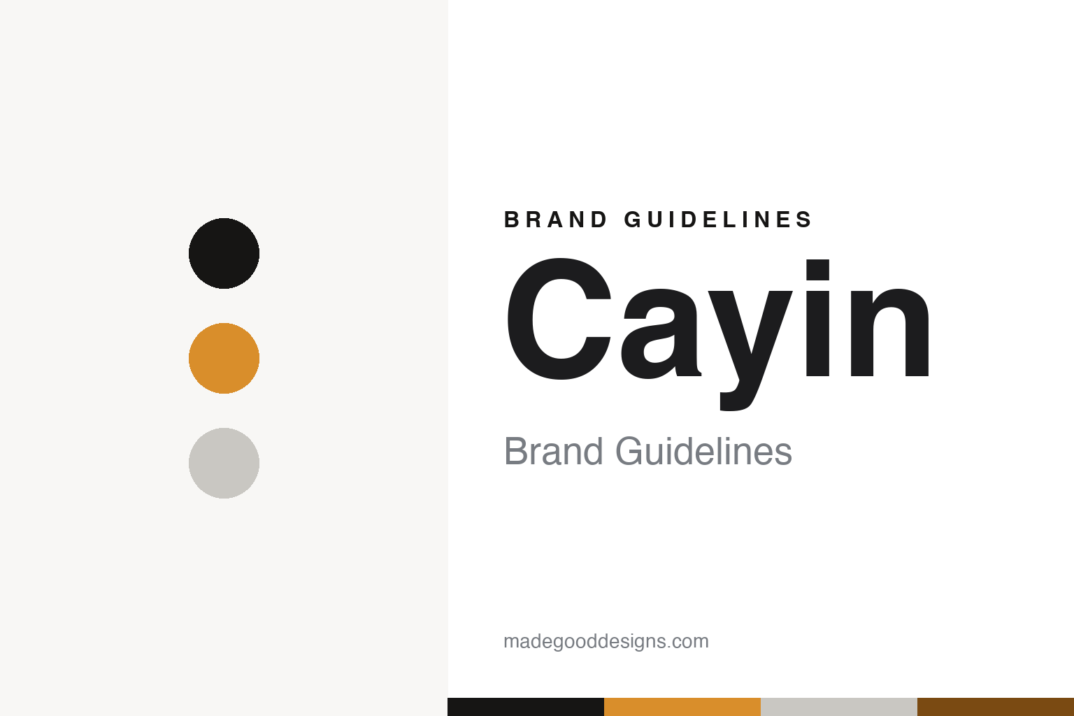 Cayin brand guidelines — abstract colour discs and material texture (original homage; not a Cayin product or logo)