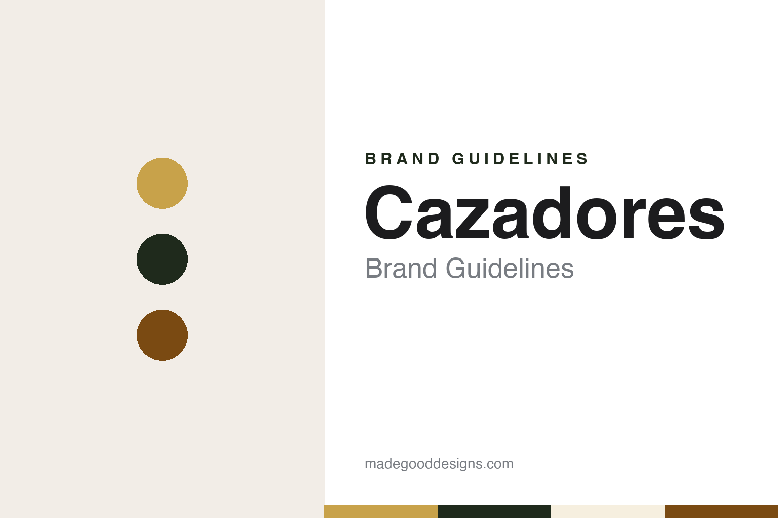 Cazadores Brand Guidelines: The Arandas Tequila With the Stag on the Label