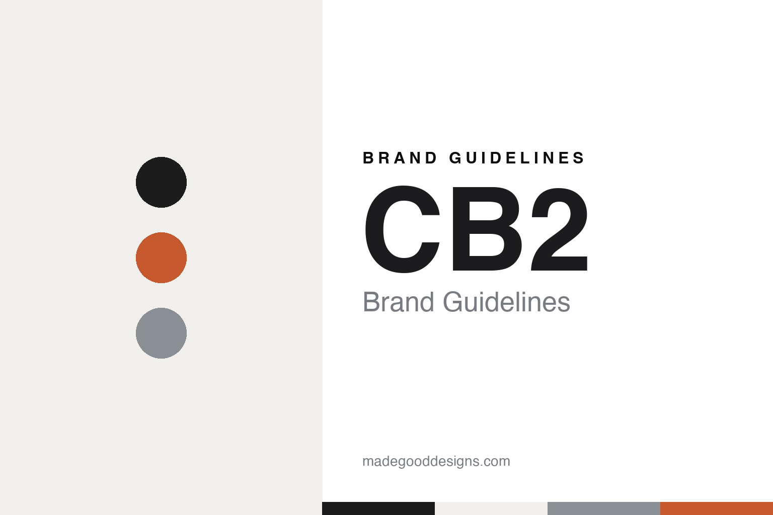 CB2 Brand Guidelines: Crate & Barrel’s Chicago Offshoot, 2000