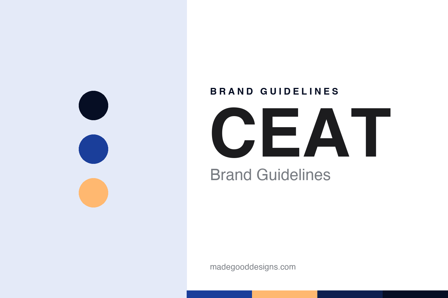 CEAT brand guidelines — abstract colour discs and material texture (original homage; not a CEAT product or logo)