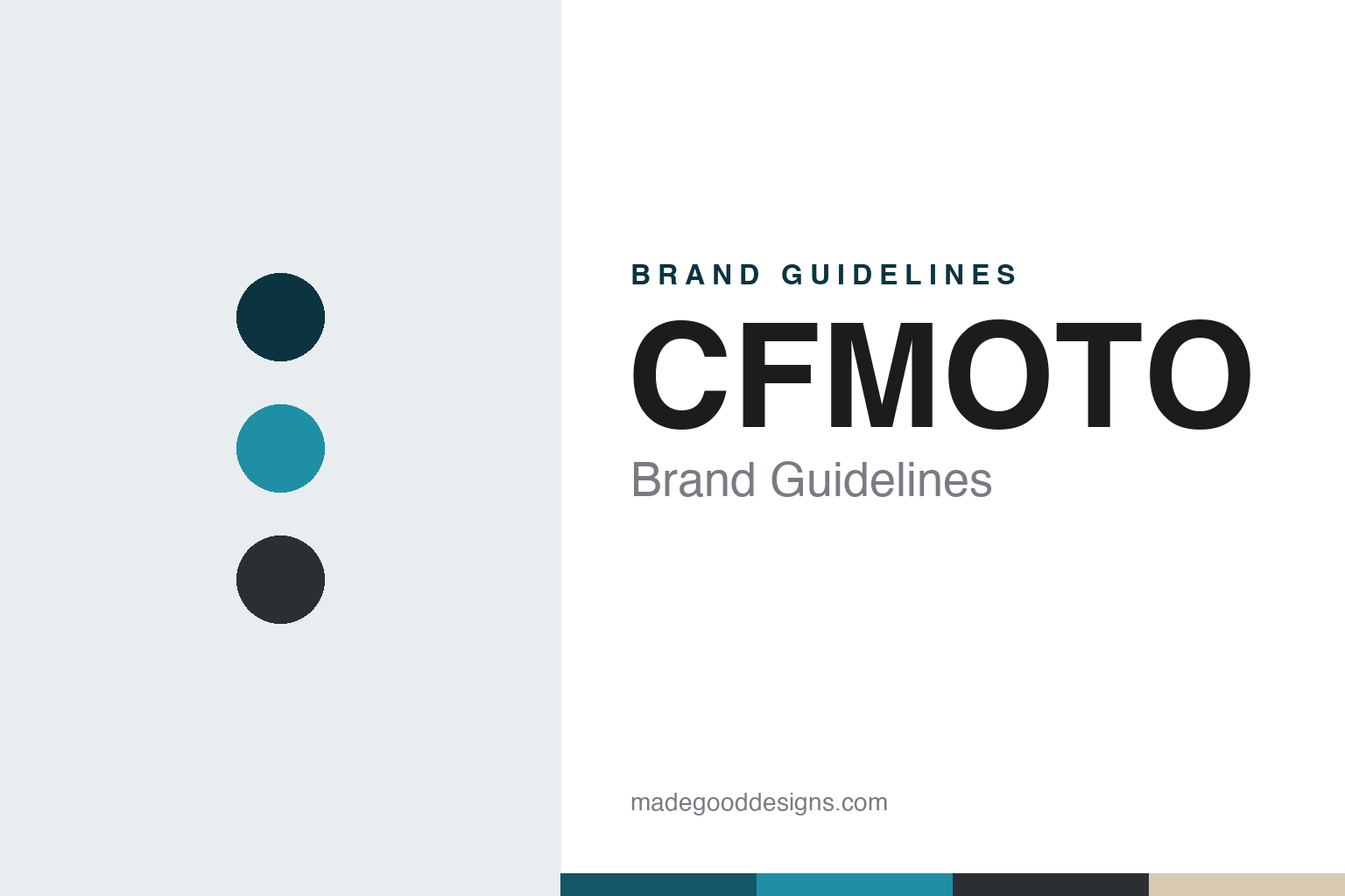CFMOTO Brand Guidelines: Zhejiang Chunfeng Power, Hangzhou, Since 1989