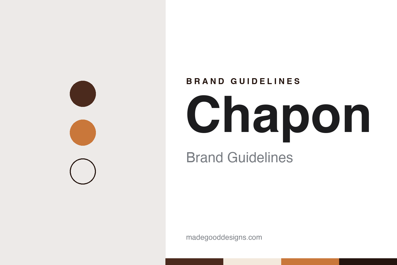 Chapon Brand Guidelines: The Bean-to-Bar Chocolatier Behind the Paris Mousse Bar