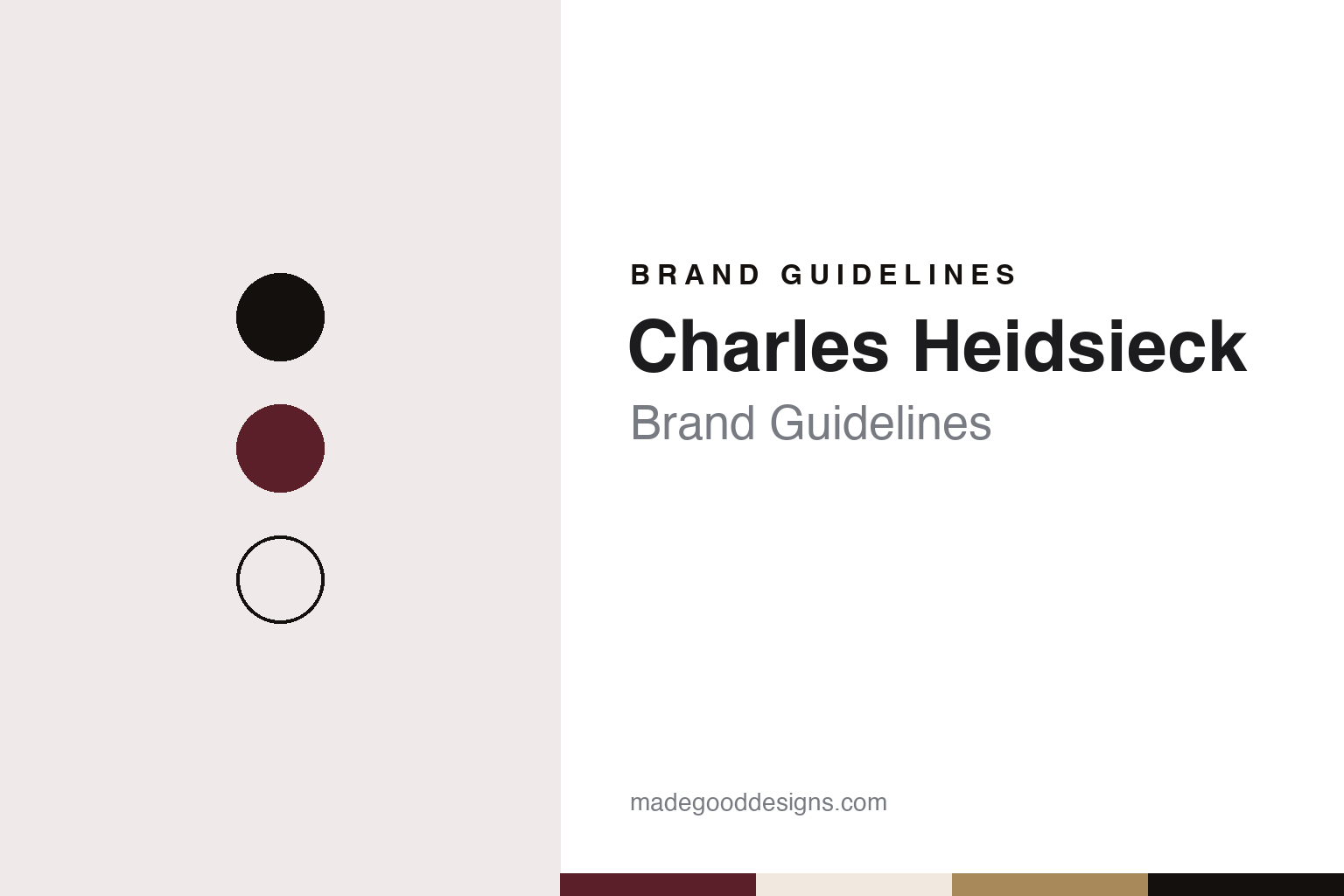 Charles Heidsieck brand guidelines — abstract colour discs and material texture (original homage; not a Charles Heidsieck product or logo)
