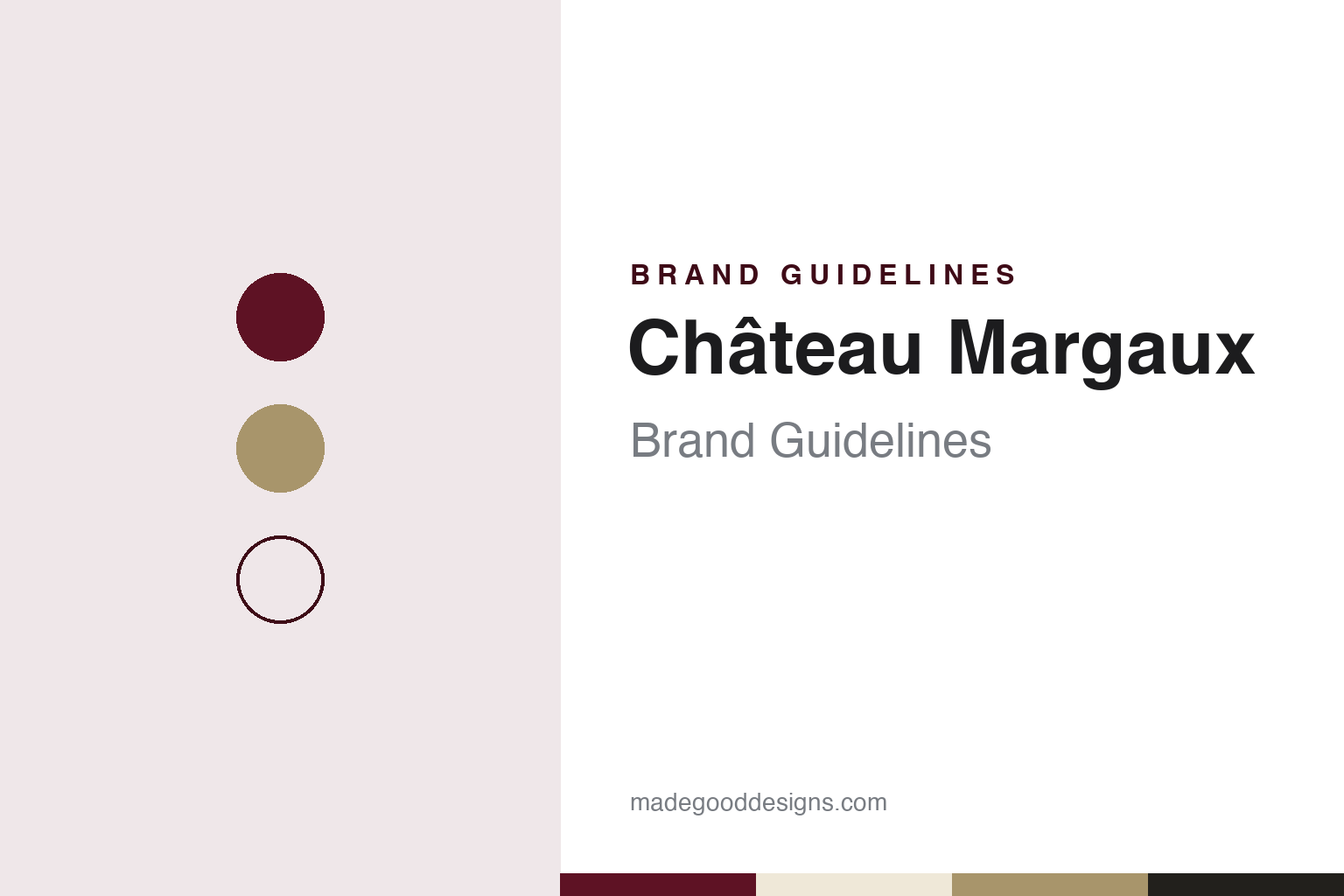 Château Margaux Brand Guidelines: The Médoc First Growth With a Neoclassical House on Its Label