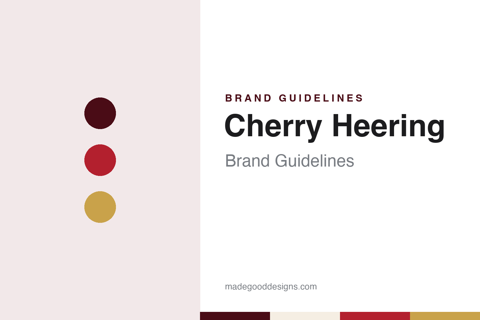 Cherry Heering Brand Guidelines: The Copenhagen Cherry Liqueur Dated to 1818
