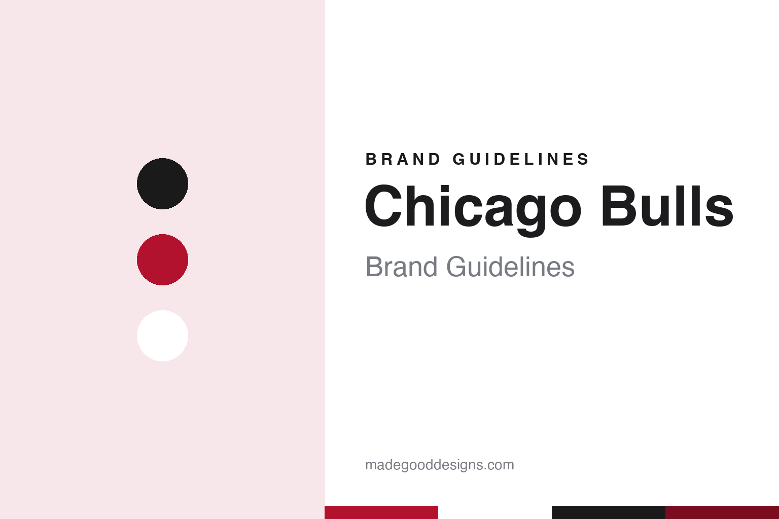 Chicago Bulls Brand Guidelines: Dick Klein’s 1966 Name and Dean Wessel’s Charging Bull
