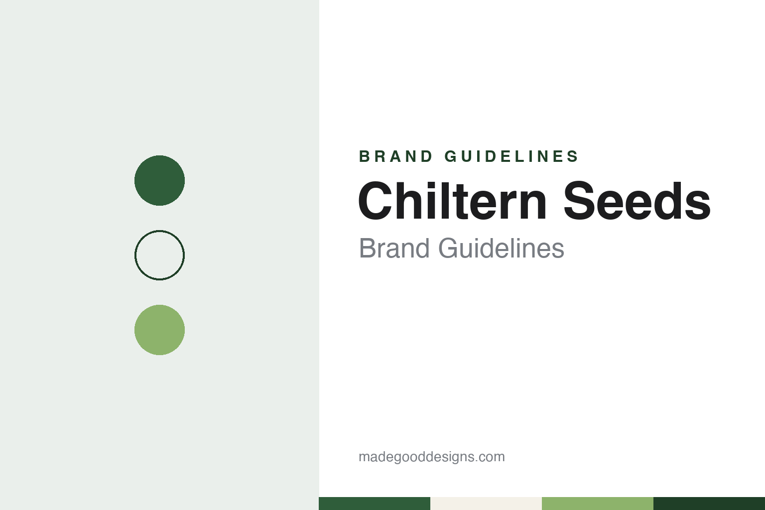 Chiltern Seeds Brand Guidelines: The Family Seed House That Kept Its Name Through a Move to Cumbria