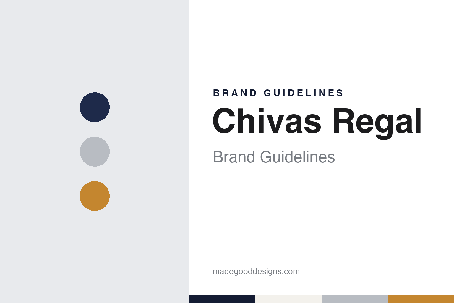 Chivas Regal Brand Guidelines: The Aberdeen Grocer’s Blend Launched as a 25-Year-Old in 1909