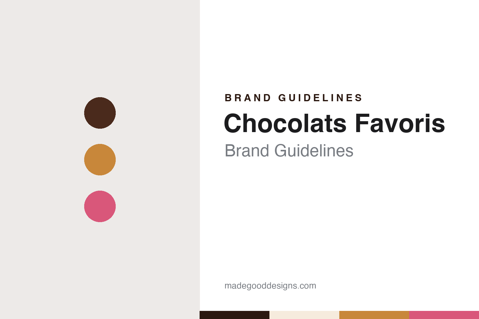 Chocolats Favoris Brand Guidelines: The Lévis Chocolate Shop Built on Dipped Ice Cream