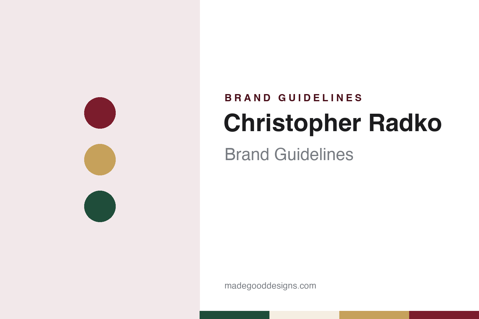 Christopher Radko Brand Guidelines: Glass Ornaments Since 1985