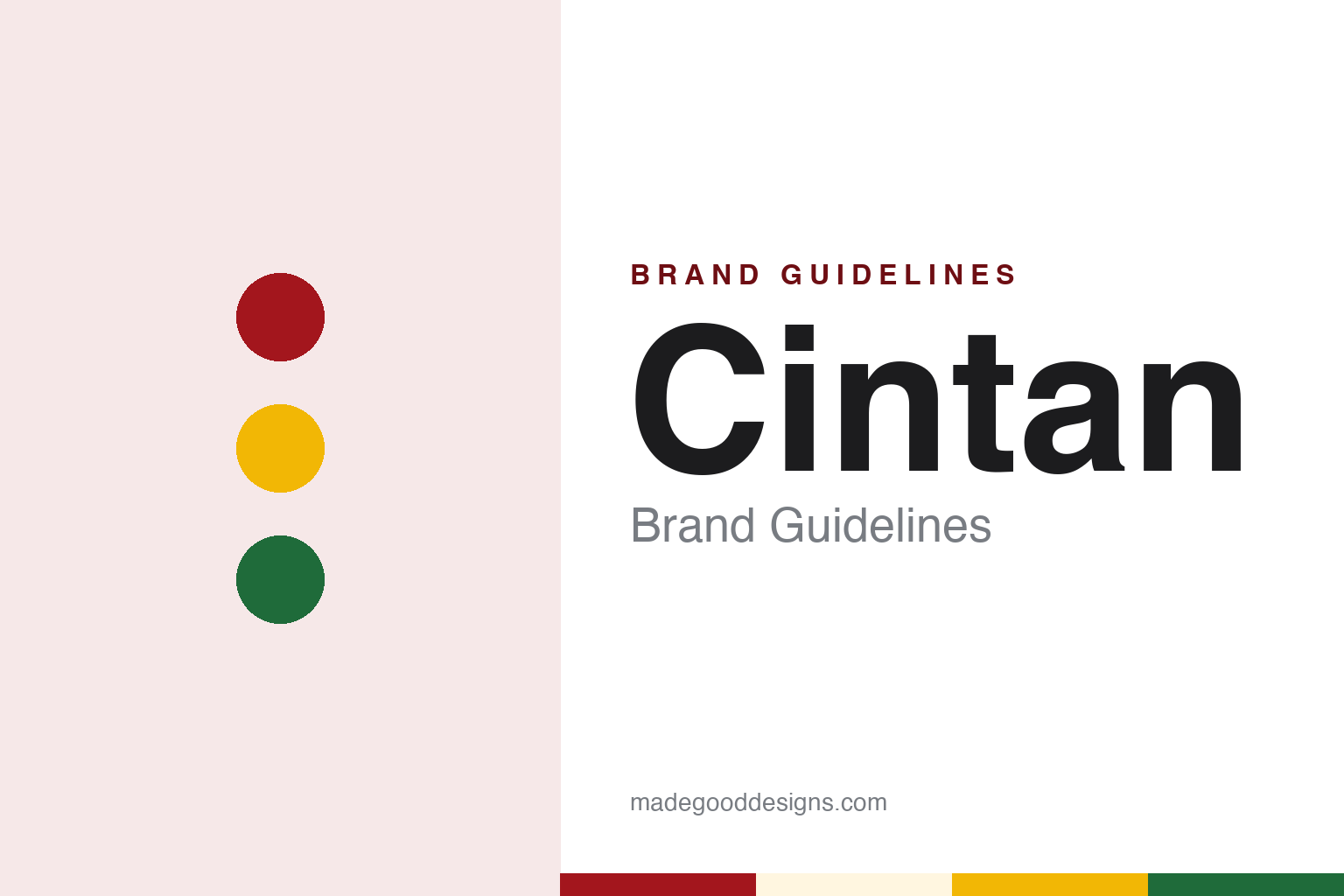 Cintan Brand Guidelines: The Yeo’s Instant Noodle It Dates to 1969