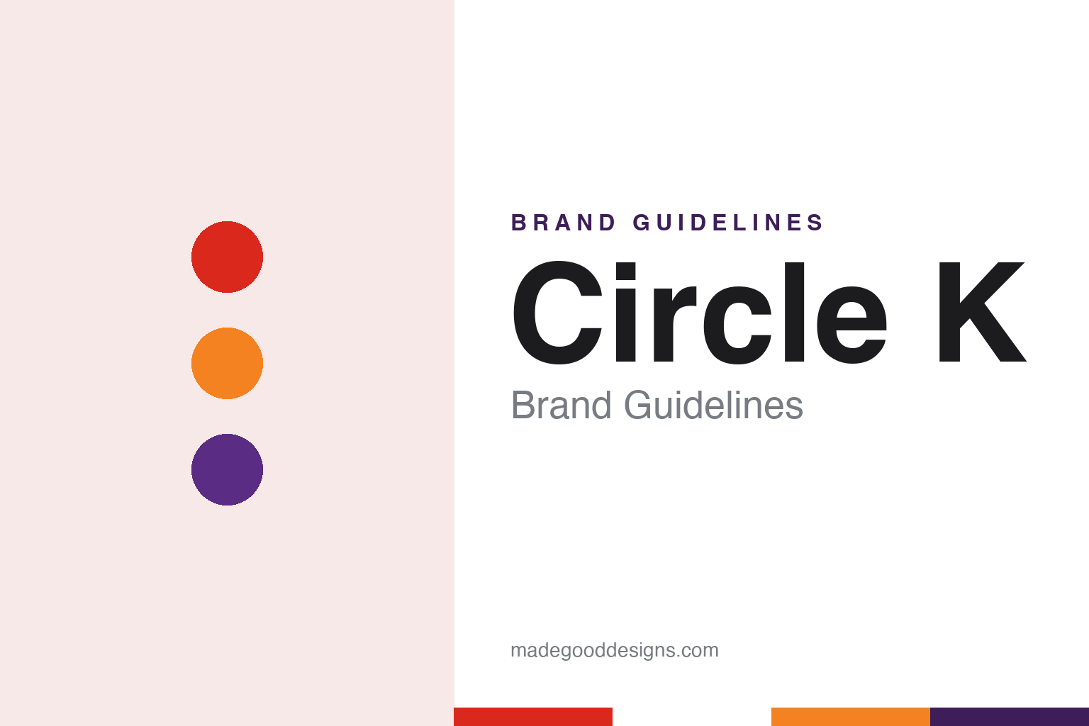 Circle K Brand Guidelines: From El Paso to Couche-Tard’s Global Banner