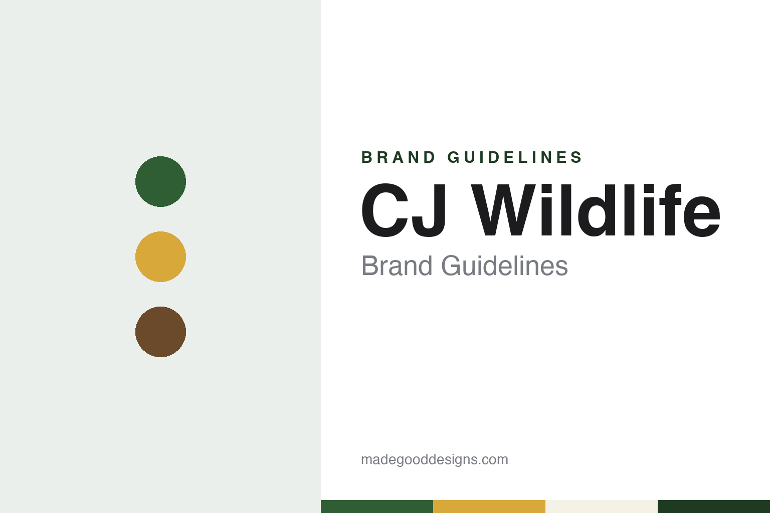 CJ Wildlife Brand Guidelines: The Shropshire Bird-Food Firm Founded on a Farm in 1987
