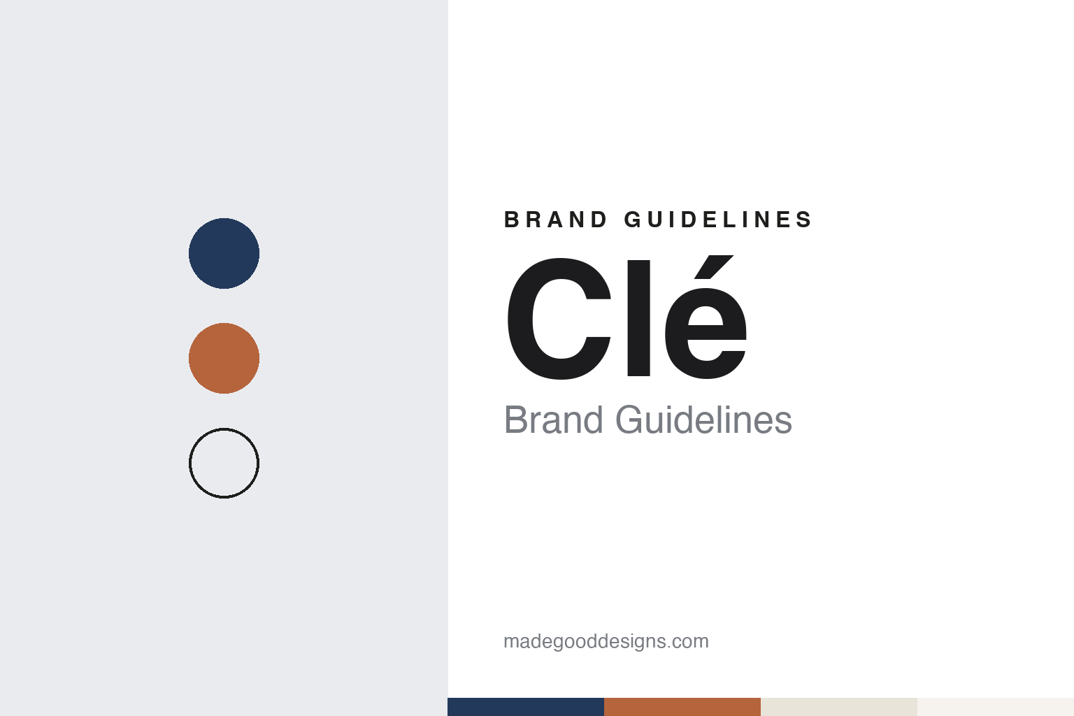 Clé Brand Guidelines: The Tile Envy Blog That Became an Online Tile Showroom
