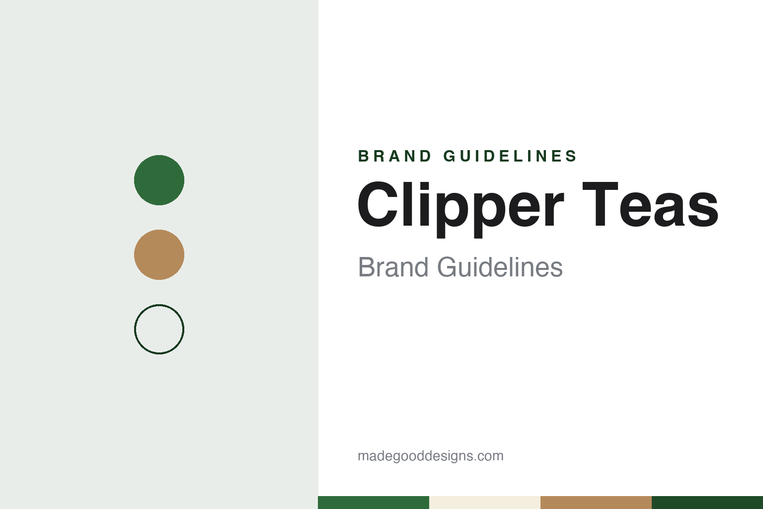Clipper Teas Brand Guidelines: The 1984 Dorset Tea Company Built on Fairtrade