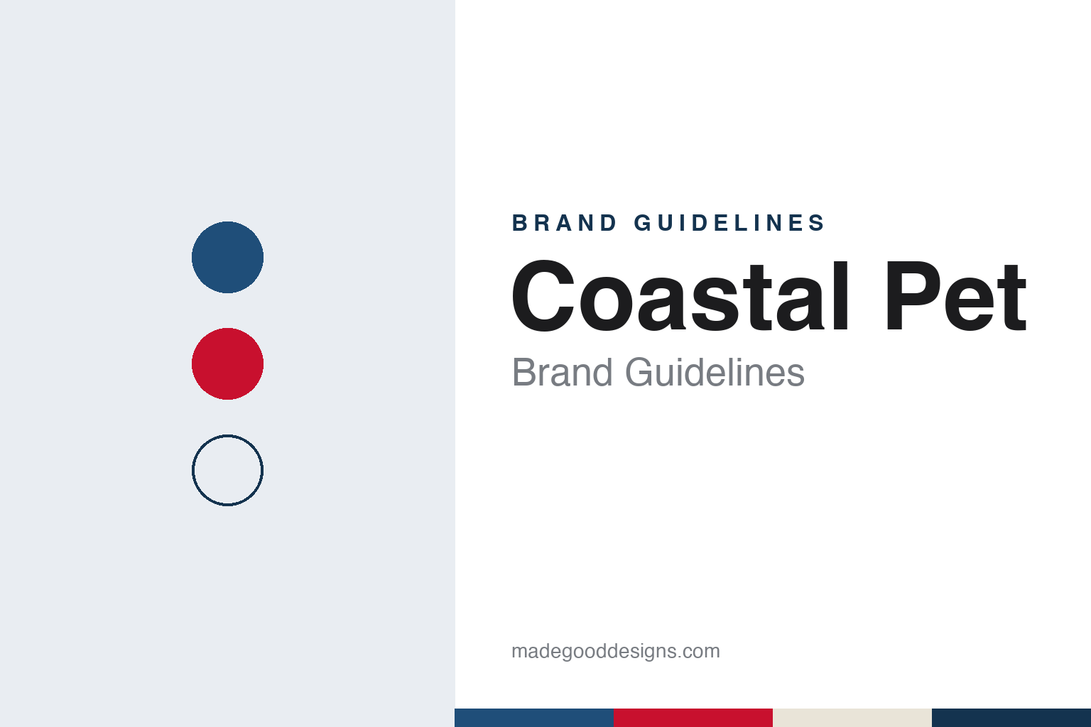 Coastal Pet Brand Guidelines: The Stout Brothers’ Collar and Leash Maker of Alliance, Ohio, Founded 1968