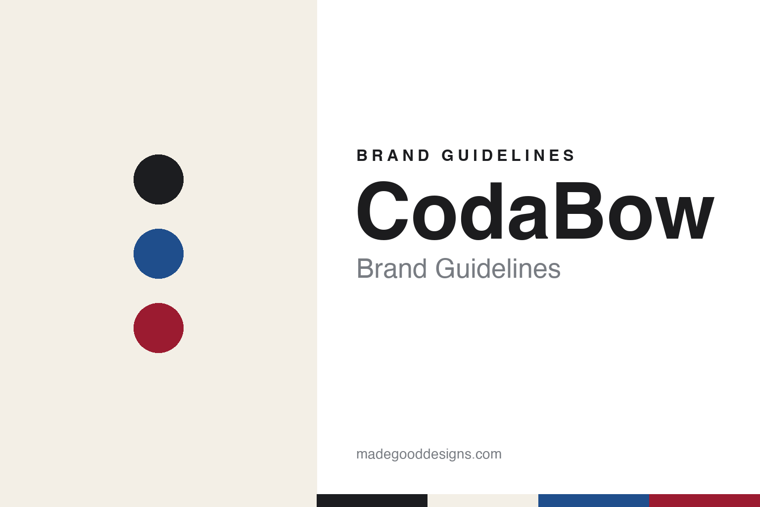 CodaBow brand guidelines — abstract colour discs and material texture (original homage; not a CodaBow product or logo)