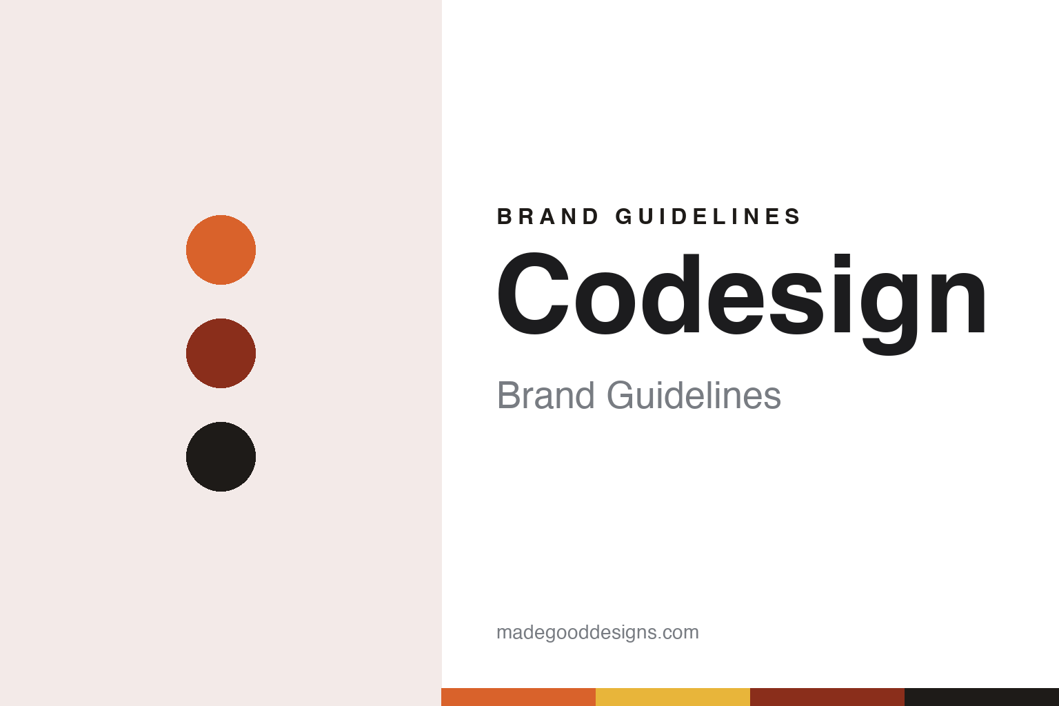 Codesign Brand Guidelines: New Delhi Since 2004, Dekho and the Royal Enfield Identity