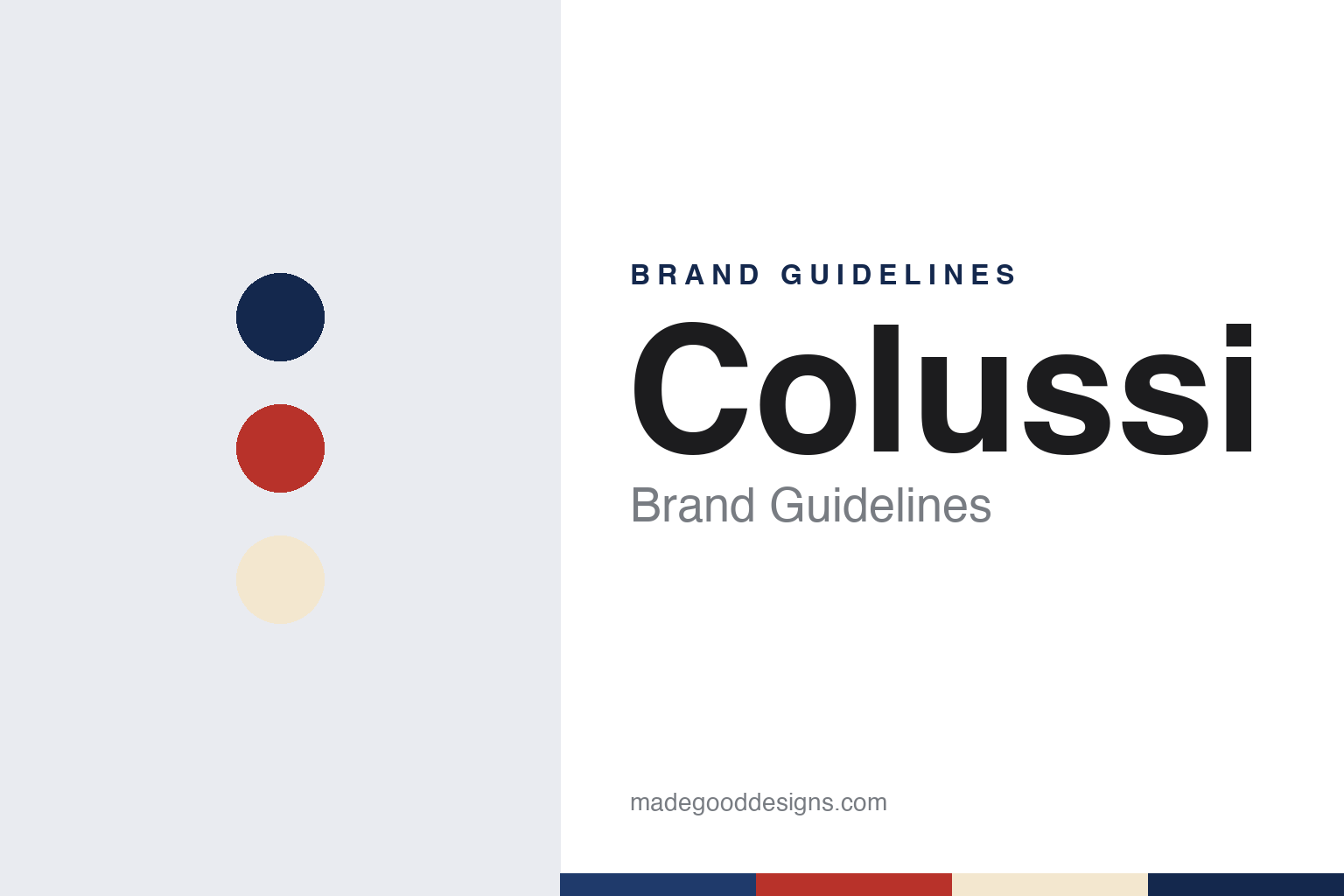 Colussi Brand Guidelines: The Venice Bakery Family That Built a Perugia Food Group