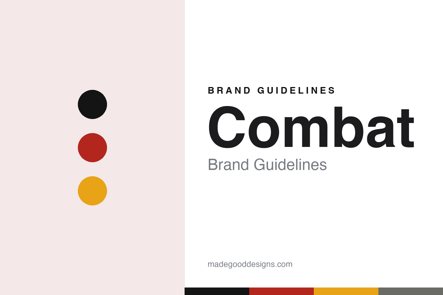 Combat Brand Guidelines: The Roach Bait Trays From American Cyanamid, Clorox & Henkel