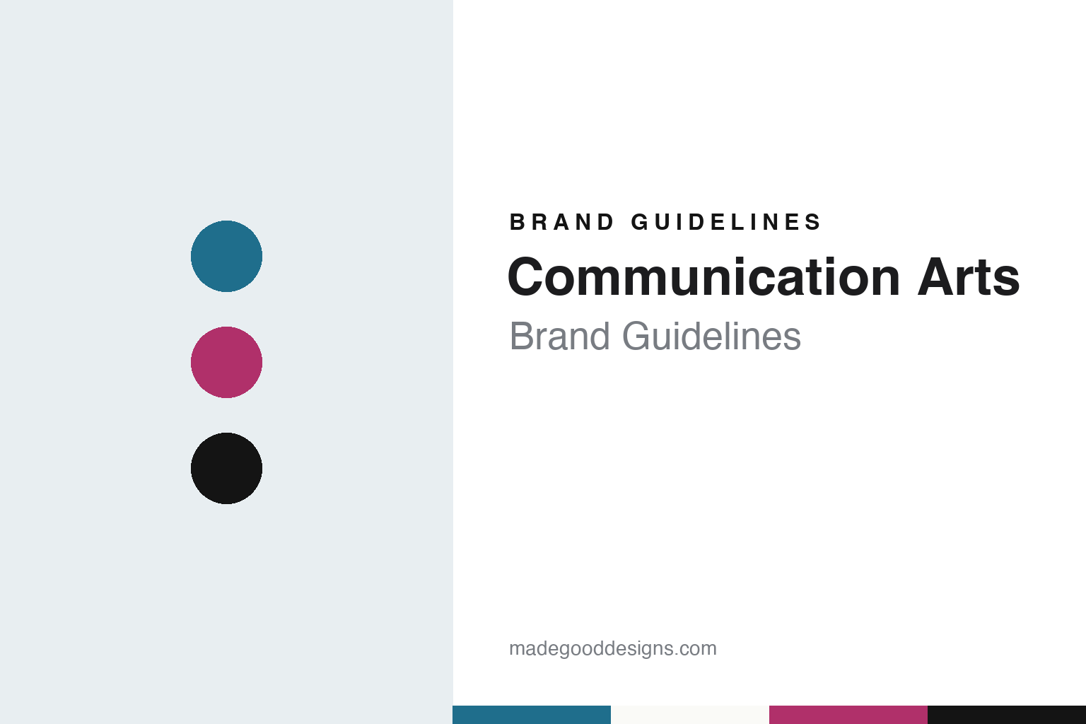 Communication Arts Brand Guidelines: A 1959 Palo Alto Sideline, Juried Annuals from 1960 and a Family Masthead