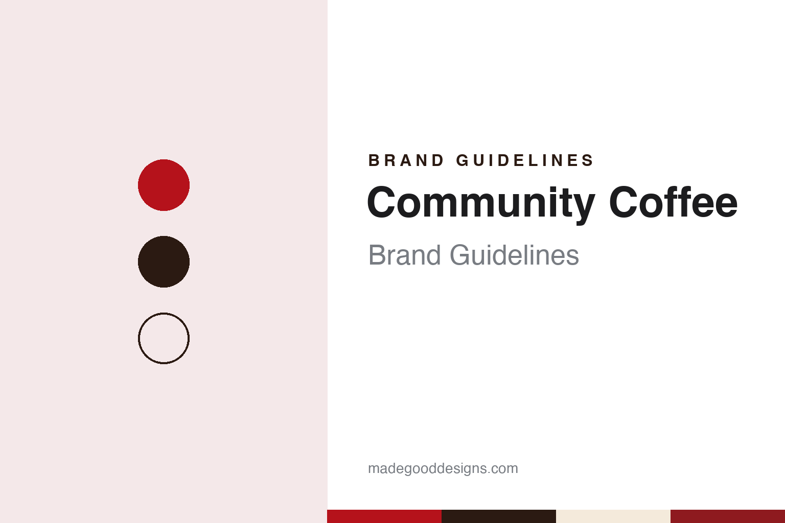 Community Coffee Brand Guidelines: The Baton Rouge Family Roaster Known for Its Red Bag