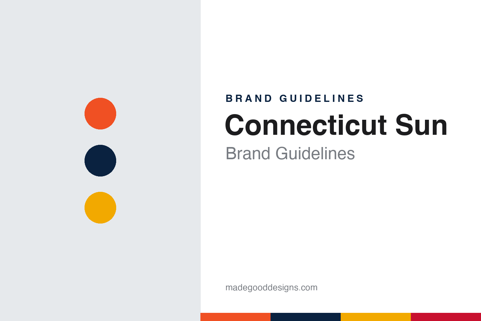 Connecticut Sun Brand Guidelines: An Orange Sunburst, a Mohegan Symbol and Keesusk