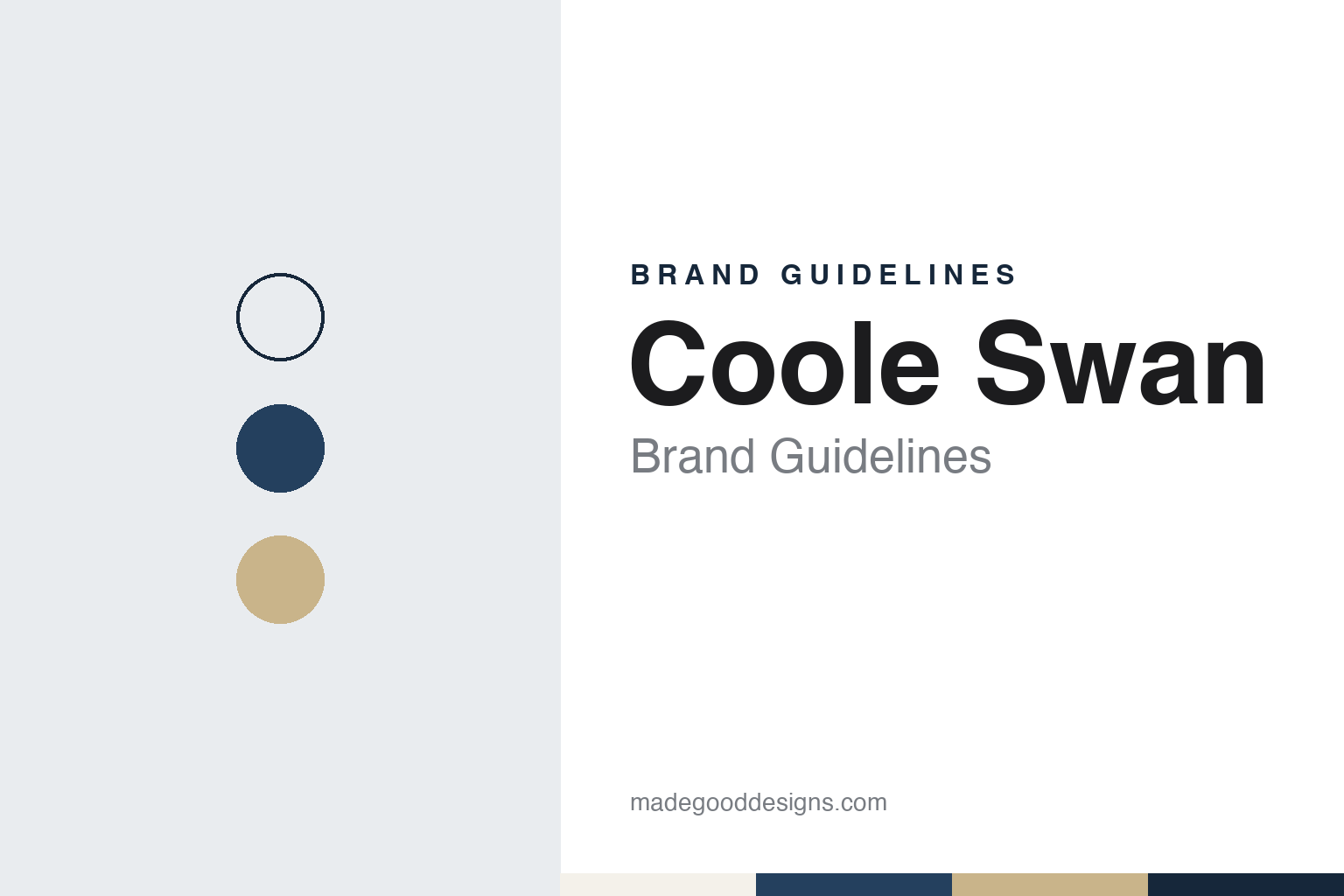 Coole Swan Brand Guidelines: The Irish Cream in a White Milk Bottle, Named After Yeats