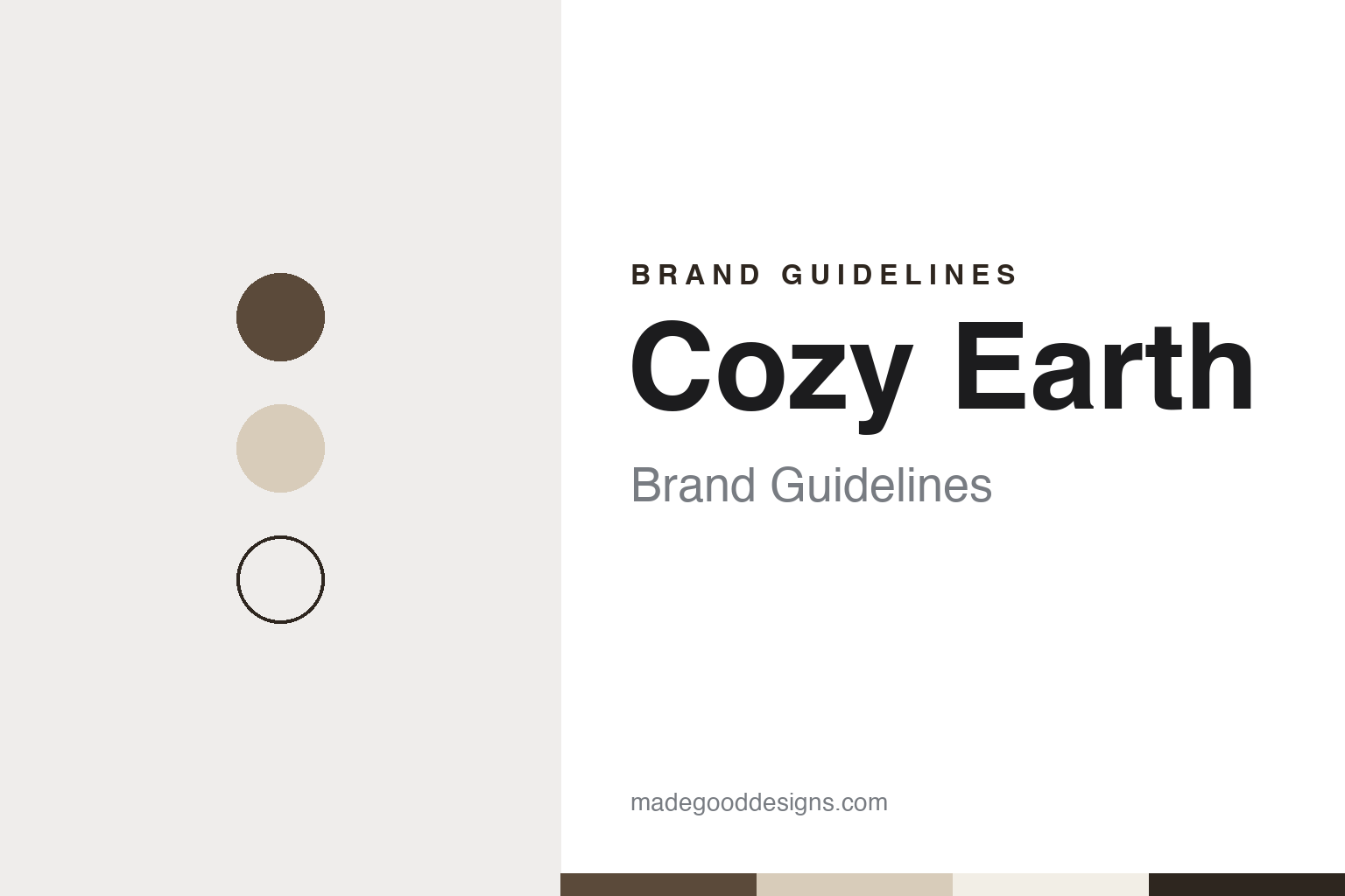 Cozy Earth brand guidelines — abstract colour discs and material texture (original homage; not a Cozy Earth product or logo)
