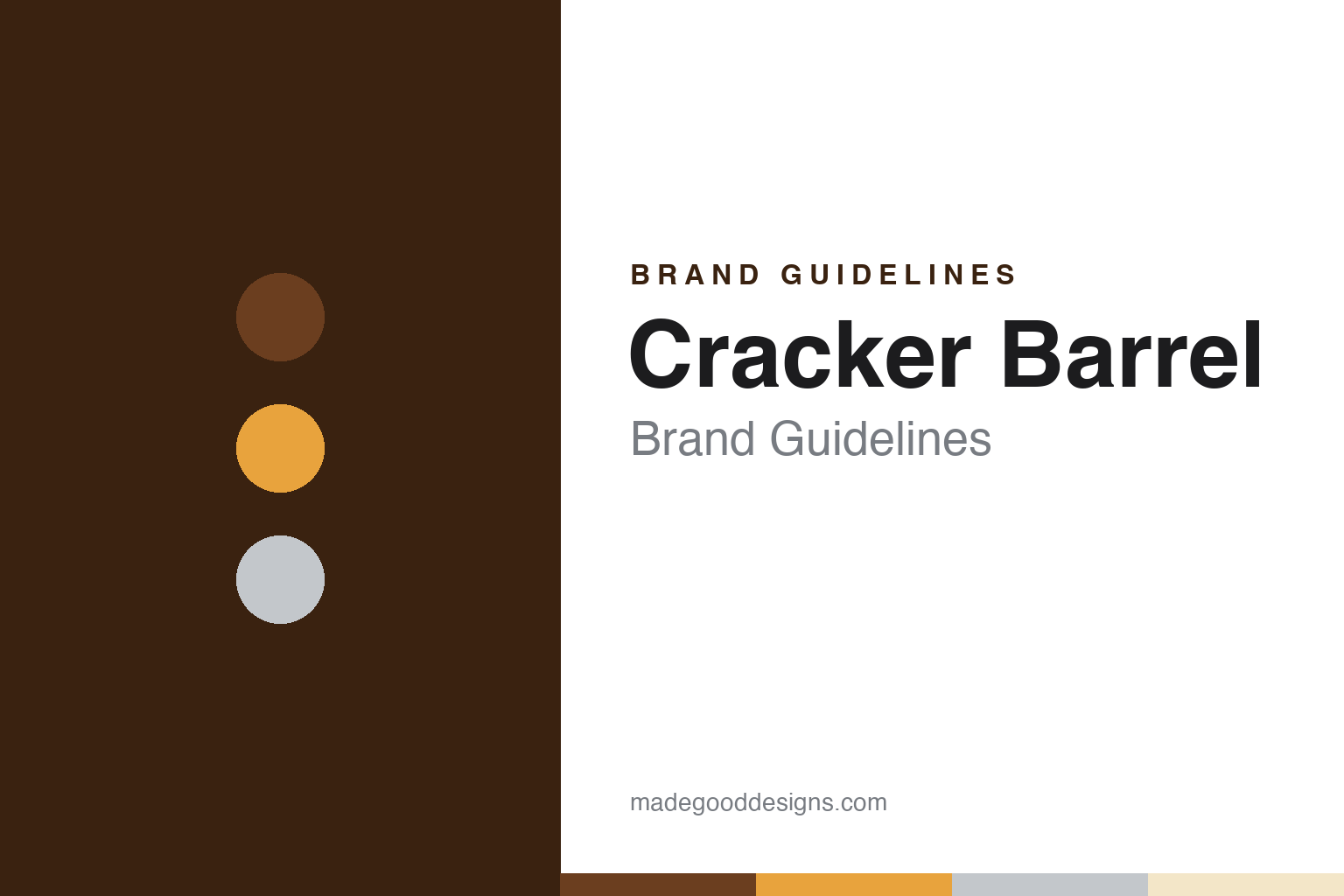 Cracker Barrel Brand Guidelines: Kraft’s 1954 Cheddar, Owned by Lactalis Since 2021