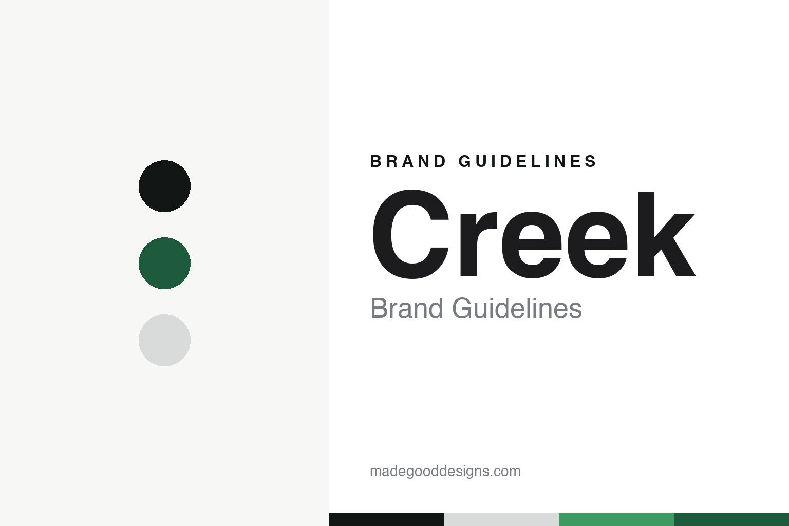 Creek Brand Guidelines: The £99 Amplifier Maker Mike Creek Bought Back
