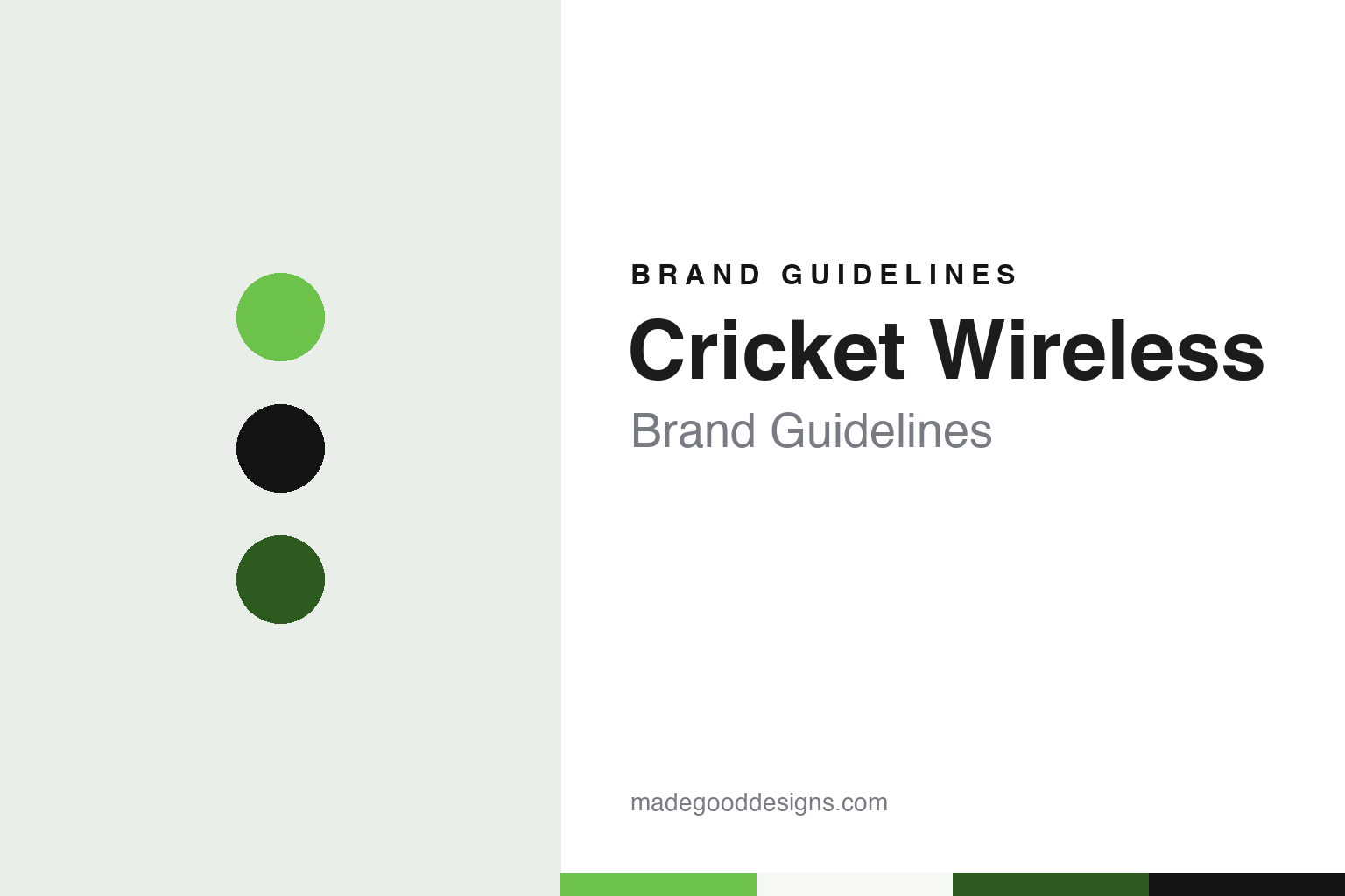 Cricket Wireless Brand Guidelines: Chattanooga 1999 to the 2014 AT&T Relaunch