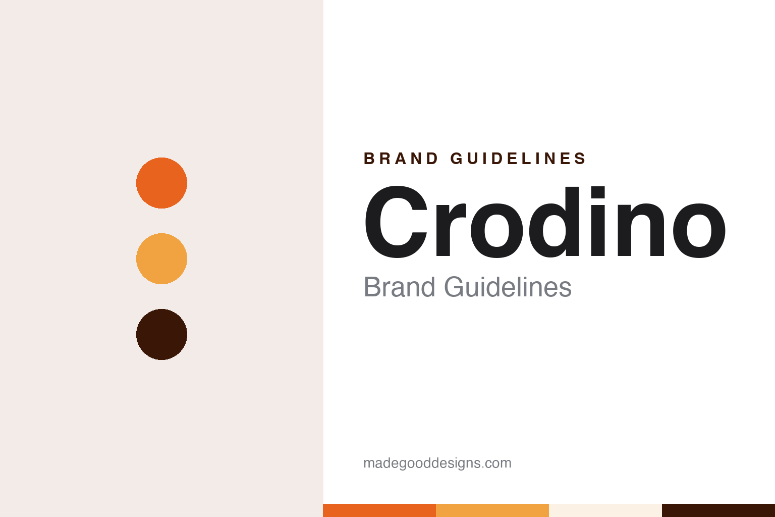 Crodino Brand Guidelines: The Non-Alcoholic Bitter Aperitif Named After a Piedmont Spa Town