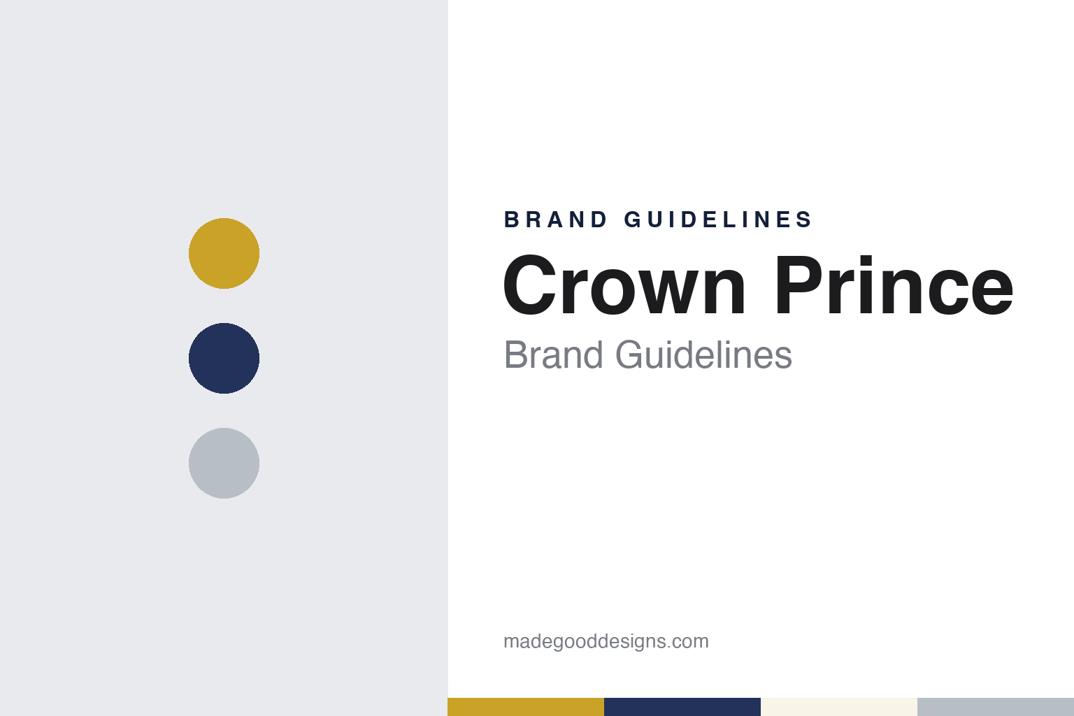 Crown Prince Brand Guidelines: The Hoffman Family’s Sardine Importer, Renamed in 1985