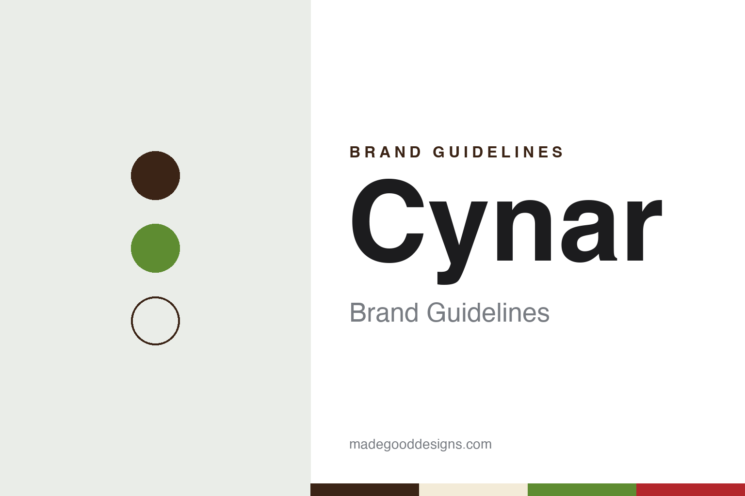Cynar brand guidelines — abstract colour discs and material texture (original homage; not a Cynar product or logo)