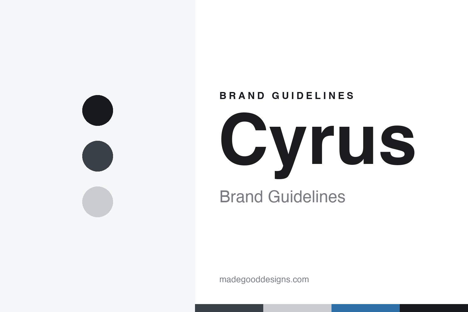 Cyrus Brand Guidelines: The Half-Width Hi-Fi Maker From Huntingdon