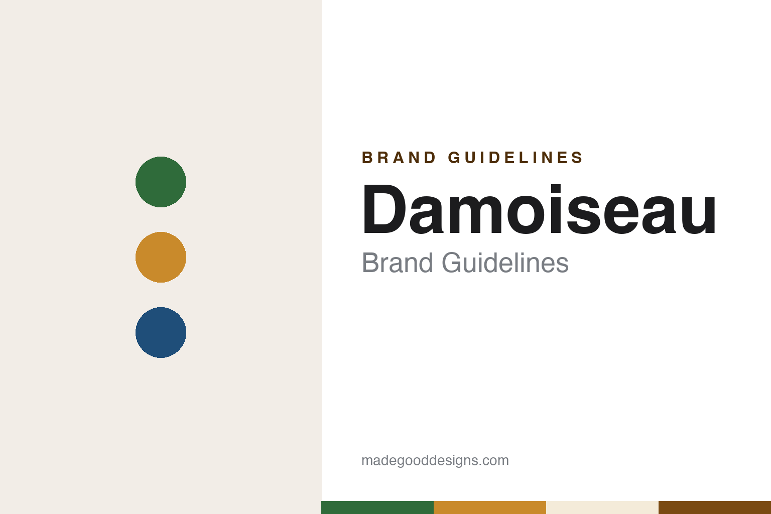 Damoiseau Brand Guidelines: The Le Moule Rhum Agricole House, Family-Run Since 1942