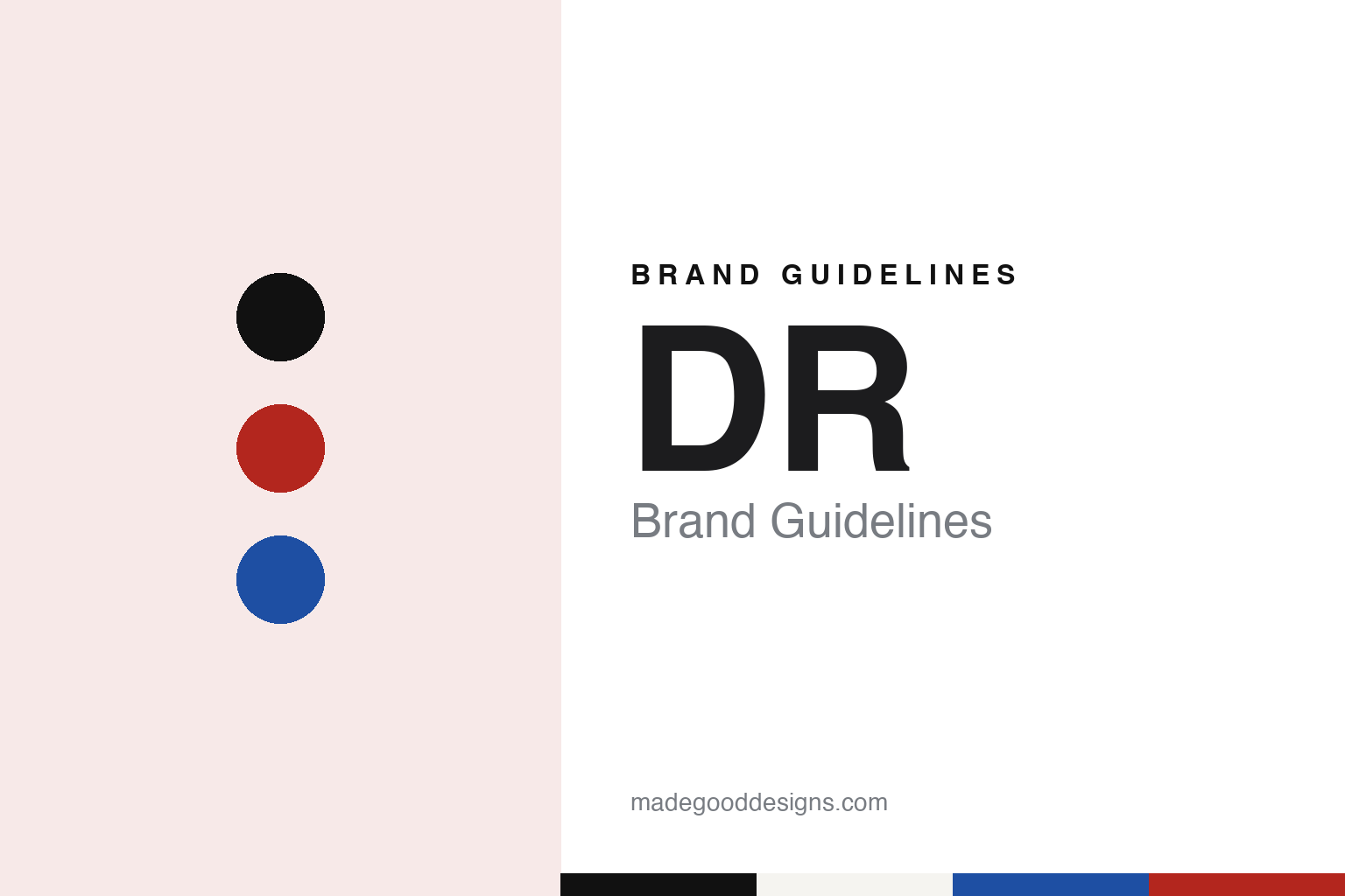 DR Brand Guidelines: Danmarks Radio, Two Letters and a Blue Concert Hall