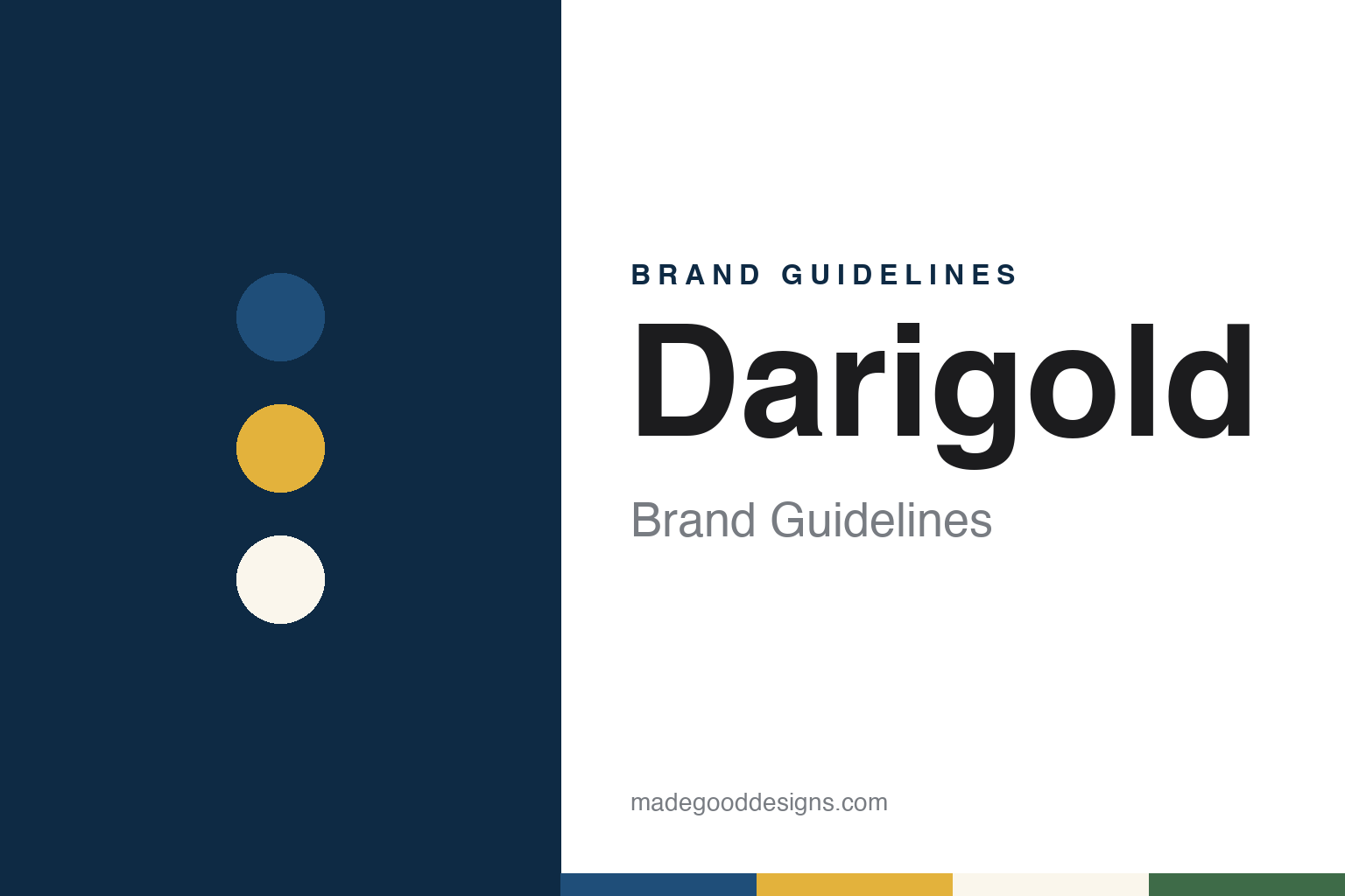 Darigold Brand Guidelines: A 1918 Farmers’ Federation and a Picnic-Prize Name