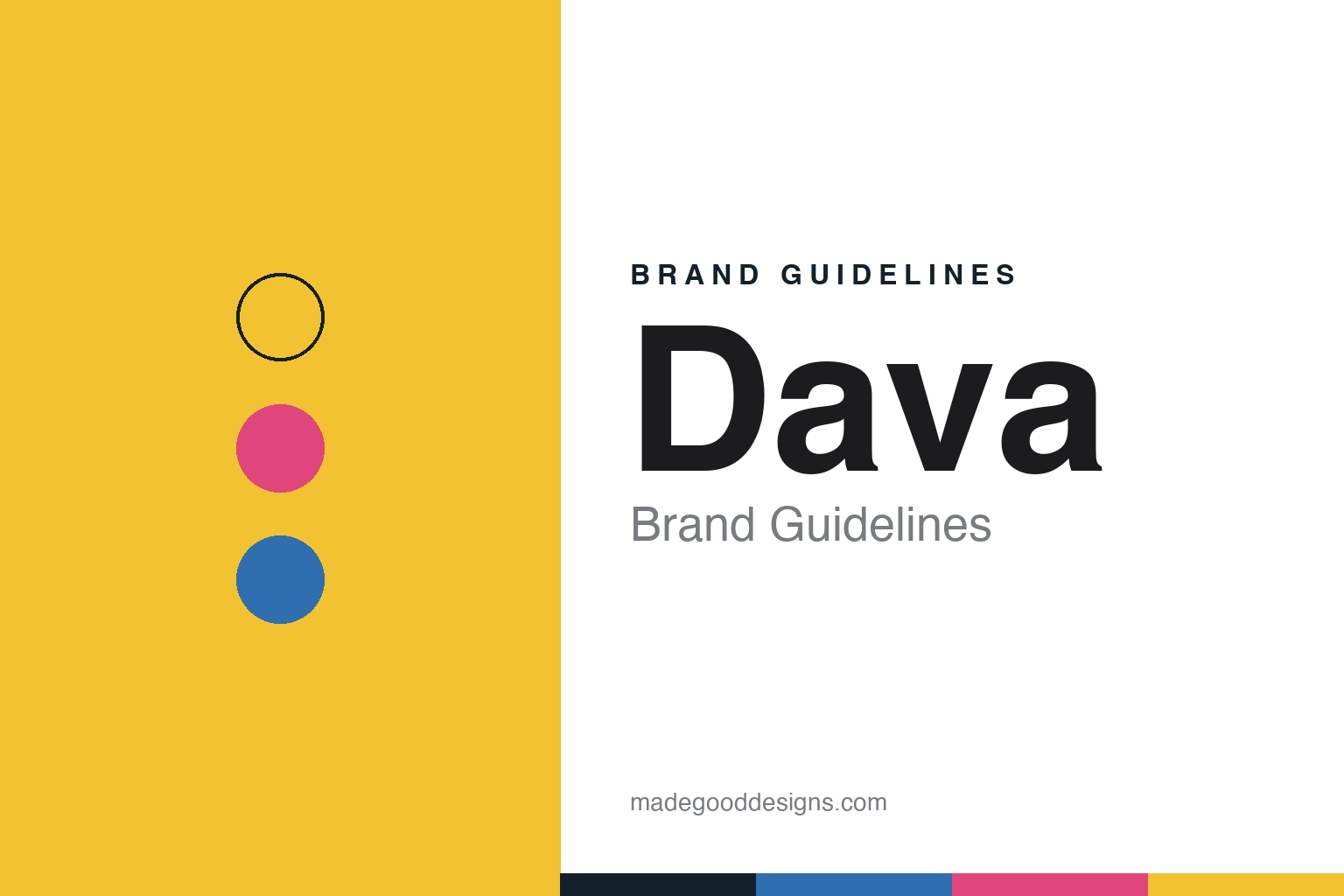 Dava Brand Guidelines: Dave Storey’s Multi-Gauge Control Pick, Made in Albuquerque