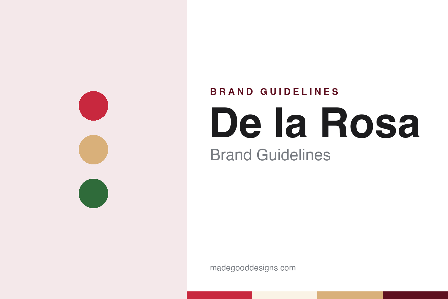 De la Rosa Brand Guidelines: The Jalisco Peanut Mazapán Named After Its Rose