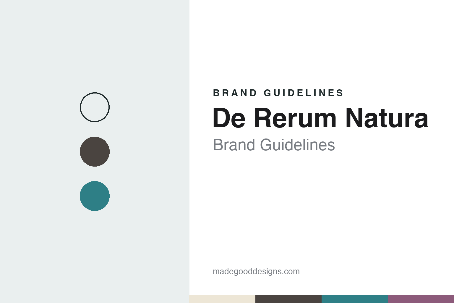 De Rerum Natura Brand Guidelines: The French Yarn Brand Built on Arles Merino