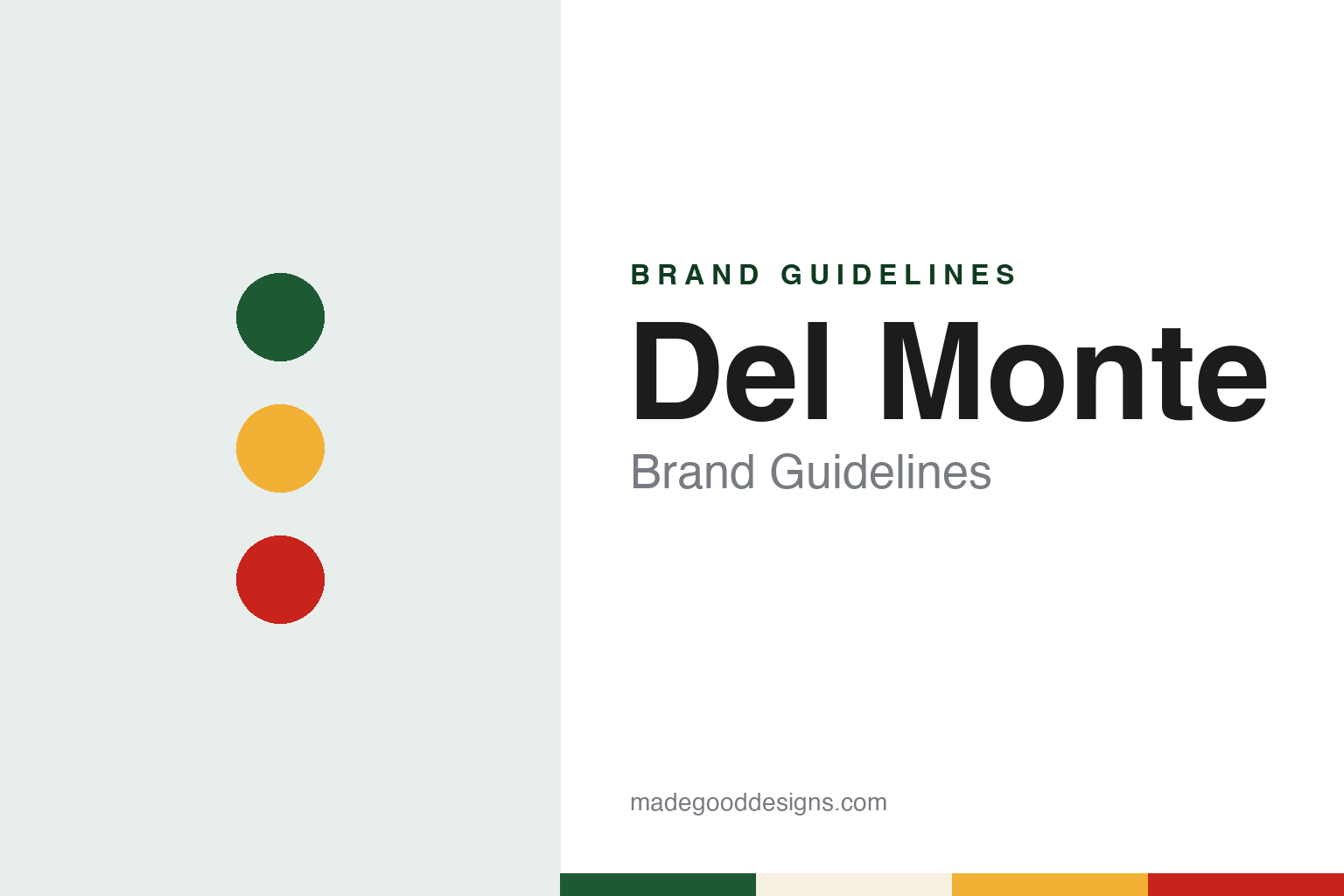 Del Monte Brand Guidelines: A Hotel Name, a Shield and a Brand Reunited in 2026
