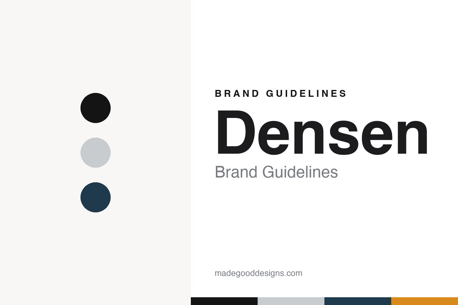 Densen Brand Guidelines: The Esbjerg Amplifier Maker With the Volume Knob on the Left