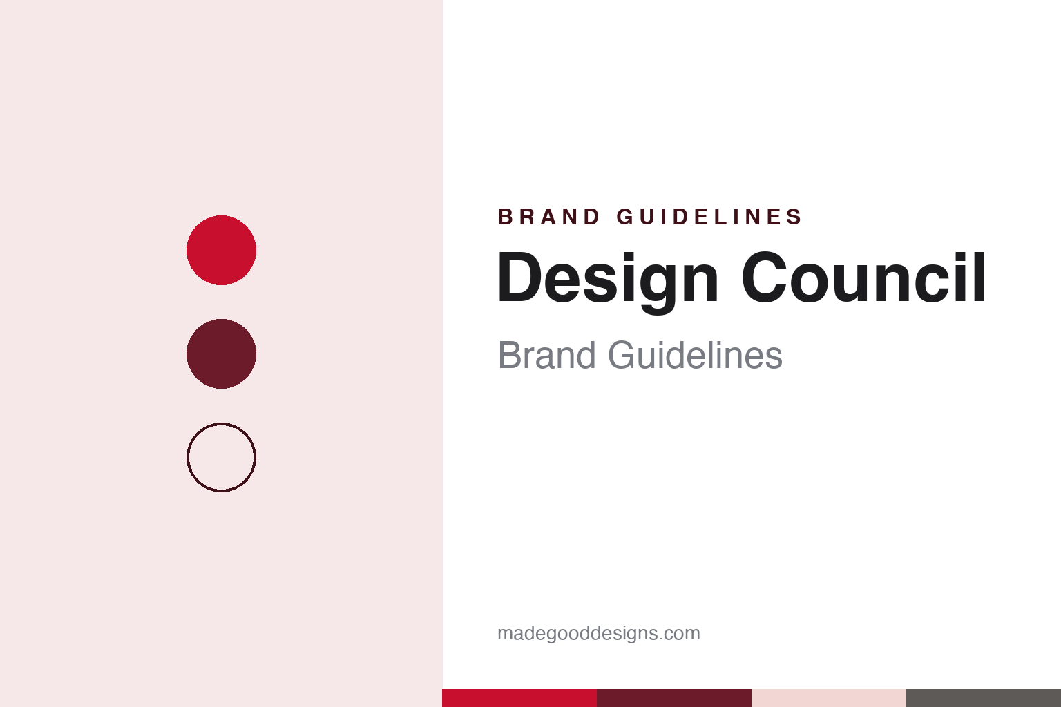 Design Council Brand Guidelines: A 1944 Council, the Haymarket Design Centre and a Red Logo From 1996