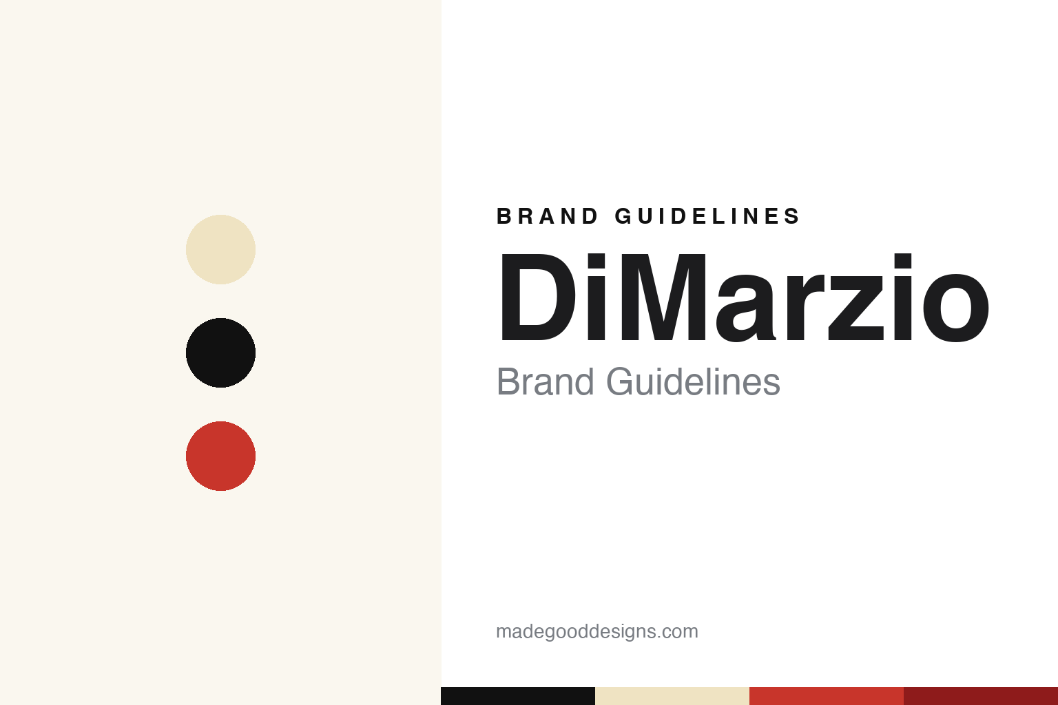 DiMarzio brand guidelines — abstract colour discs and material texture (original homage; not a DiMarzio product or logo)