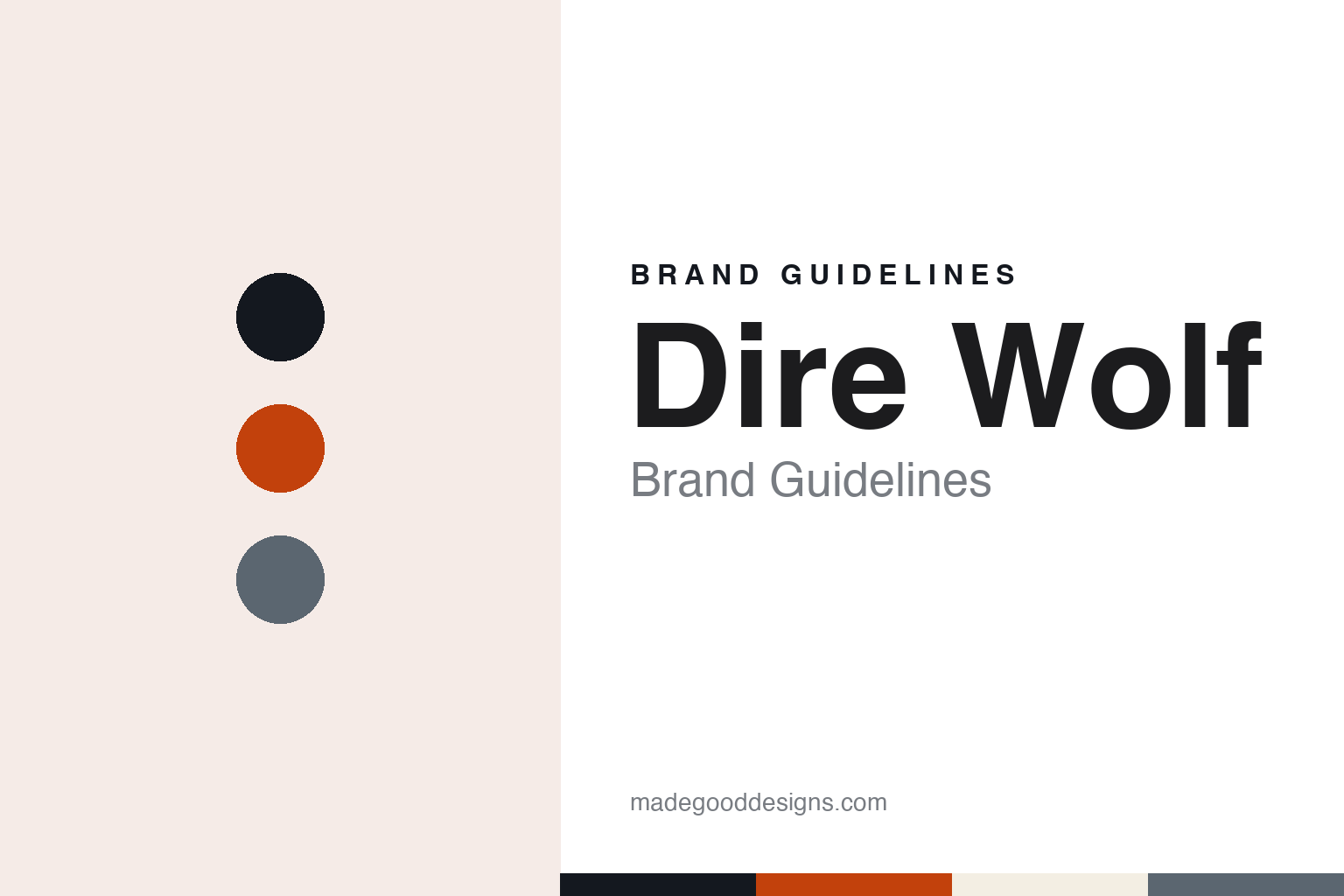 Dire Wolf Brand Guidelines: The Denver Studio Behind Clank! and Dune: Imperium