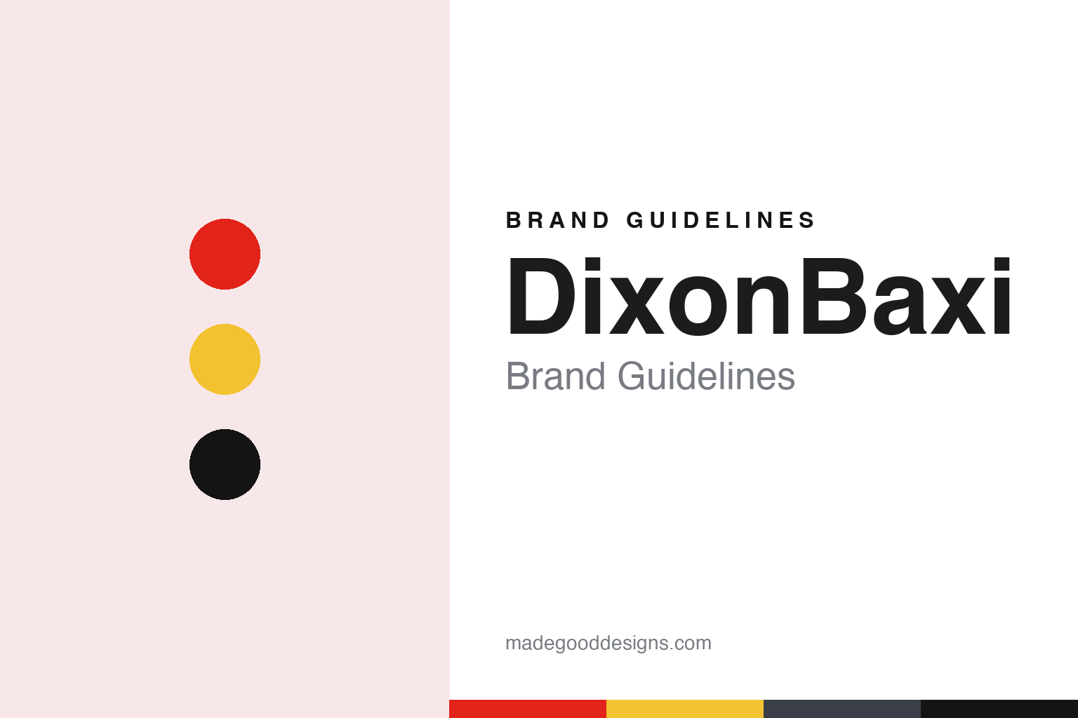 DixonBaxi Brand Guidelines: London in 2001, Formula 1 Graphics, AC ...