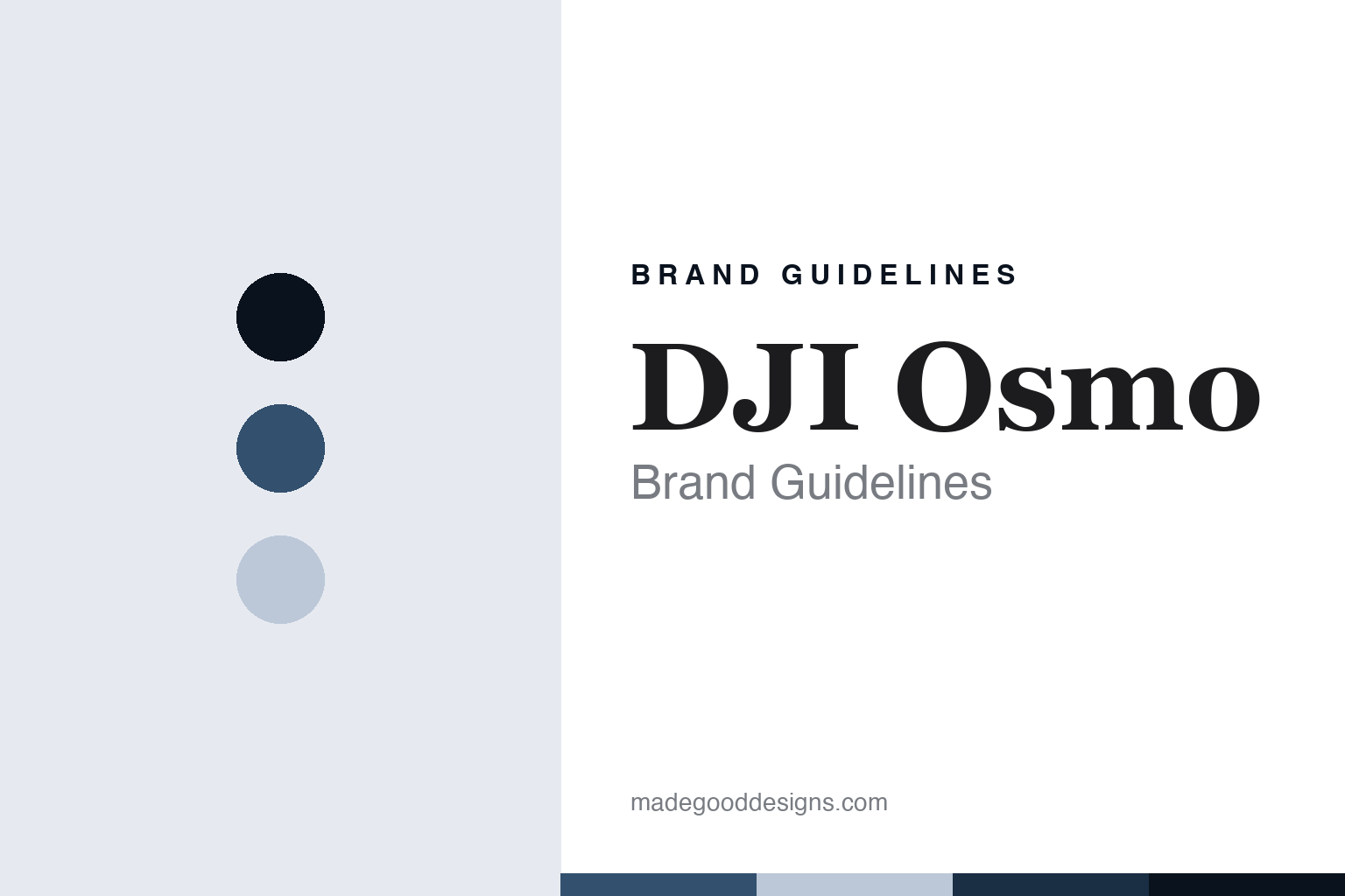 DJI Osmo Brand Guidelines: The Premium Osmo Line