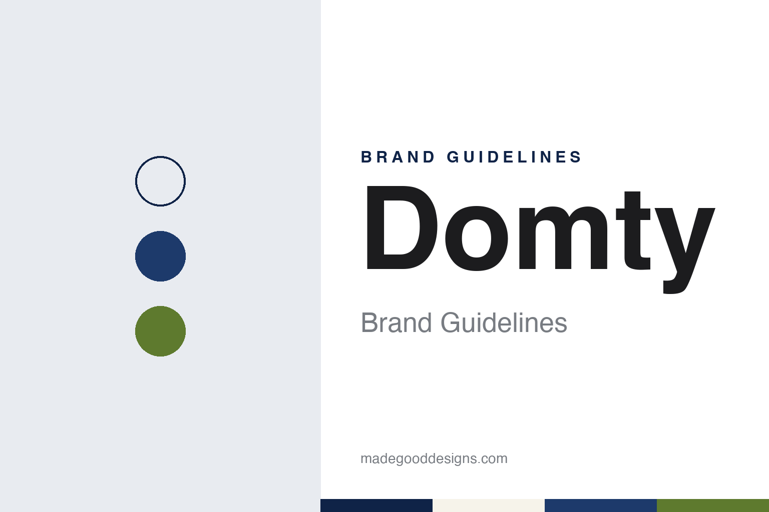 Domty Brand Guidelines: The El Damaty Family’s Egyptian White Cheese, Since 1990